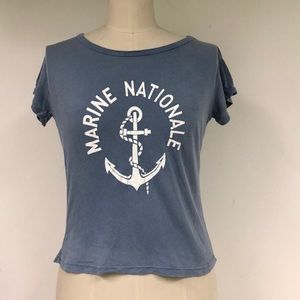 blue brandy melville tee